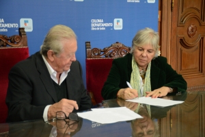 Intendencia firmó Convenio con Asociación Civil ICOMOS