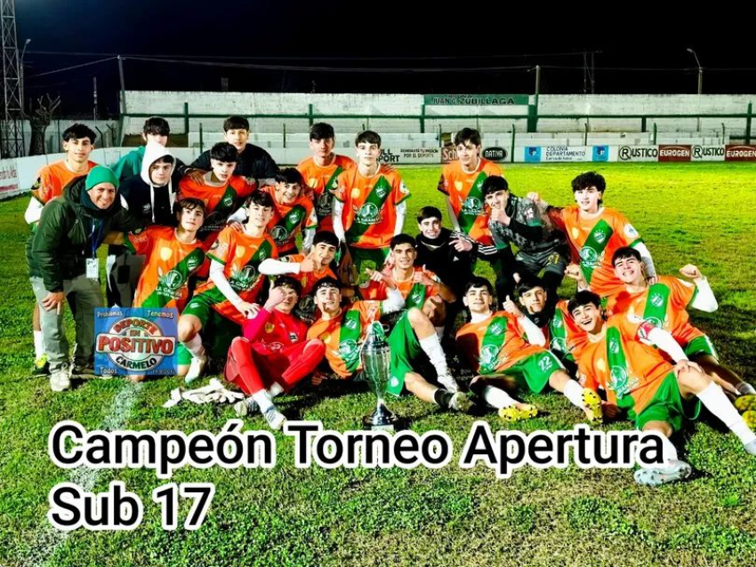Uruguayo F.C Campeón del Torneo Apertura Sub 17