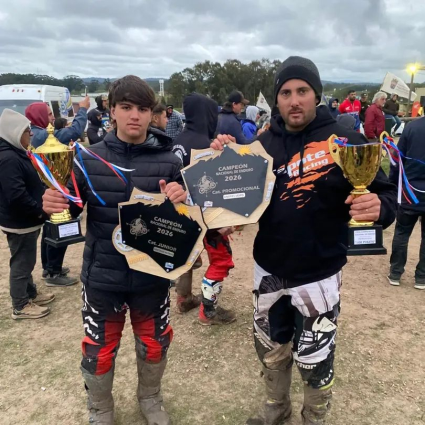 Tenemos Campeones Nacionales de Enduro