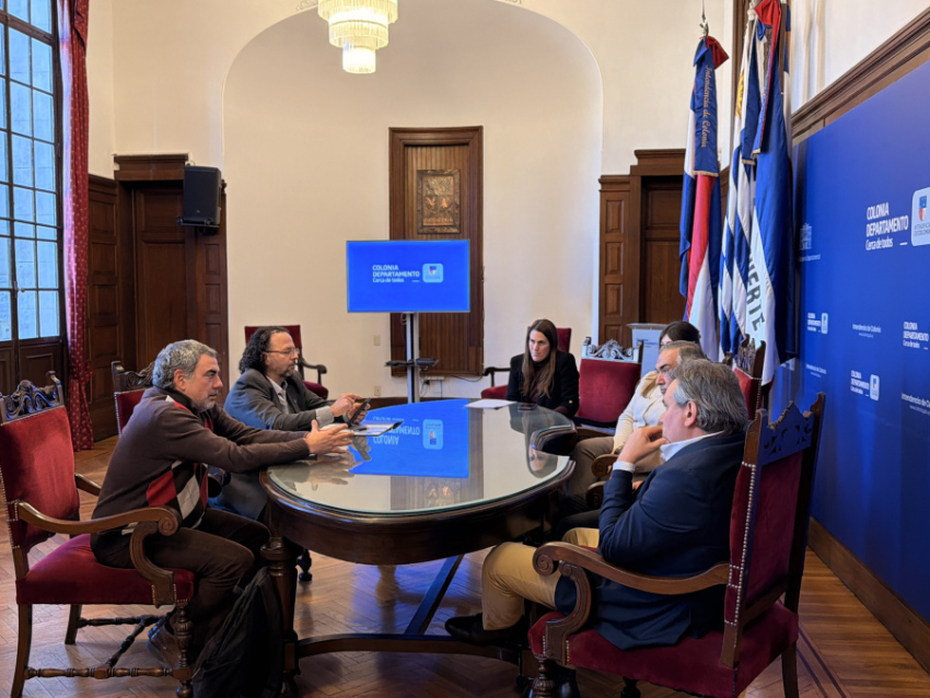 Reunión del Intendente con el Rector de la UDELAR
