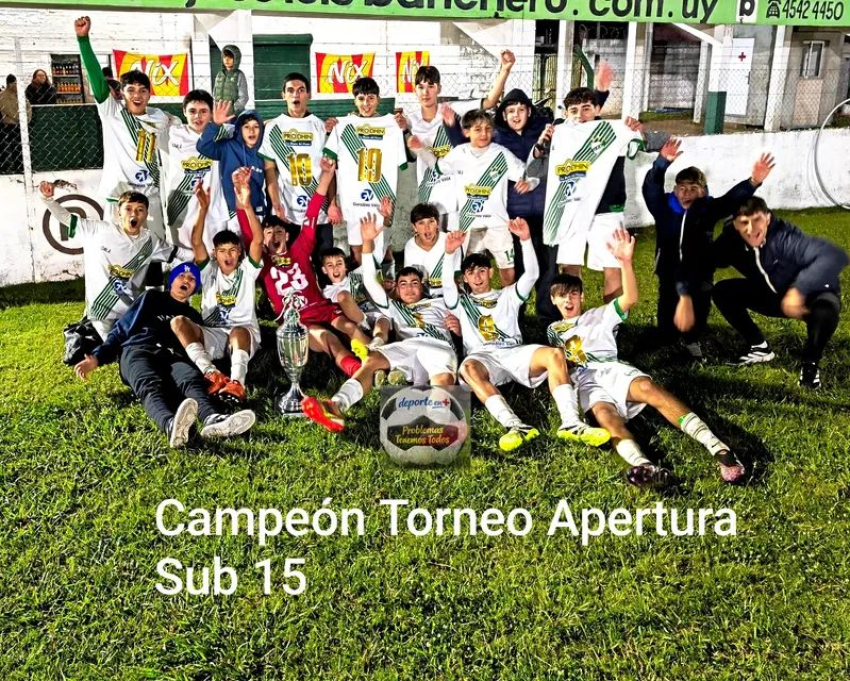 Se conoció el Campeón del Torneo Apertura Sub 15