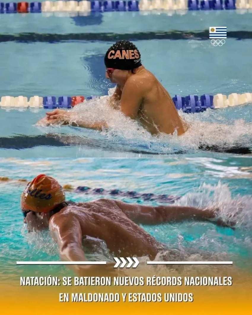 Nuevos récords Nacionales en Natación