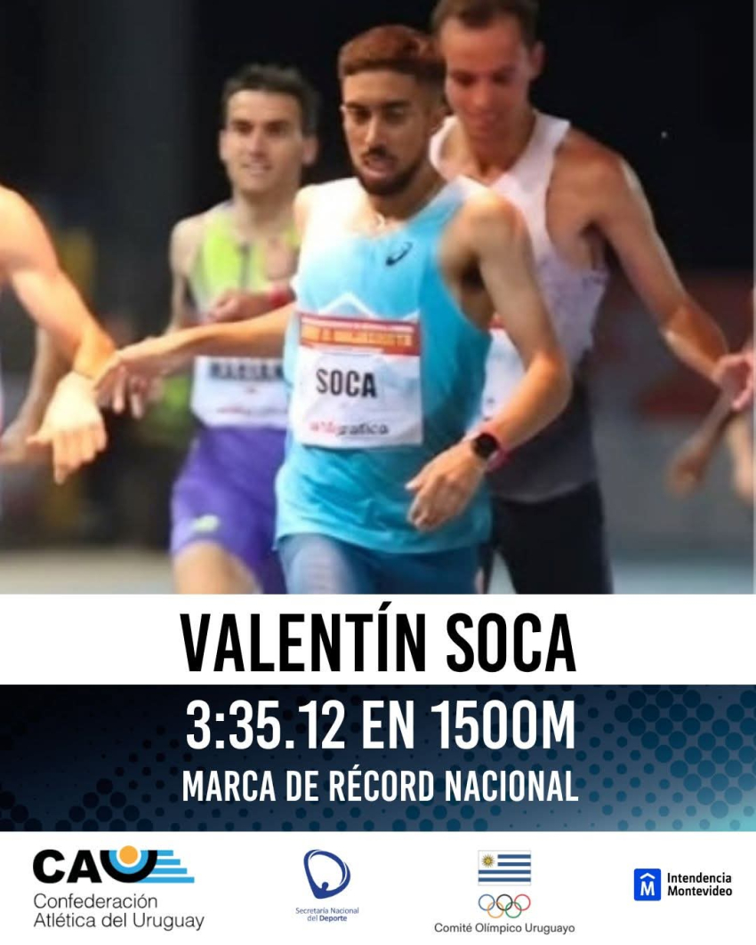 Valentin Soca enorme una vez más