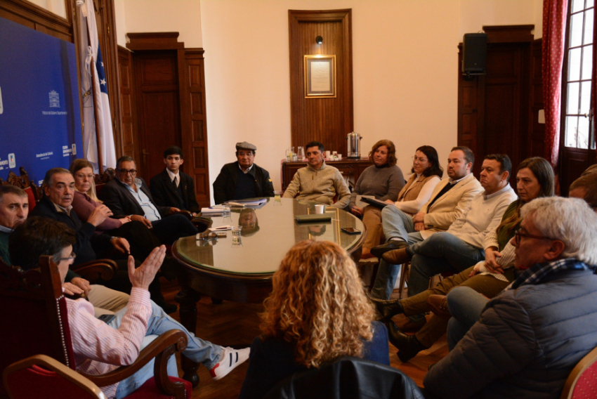 Reunión de trabajo con Alcaldes