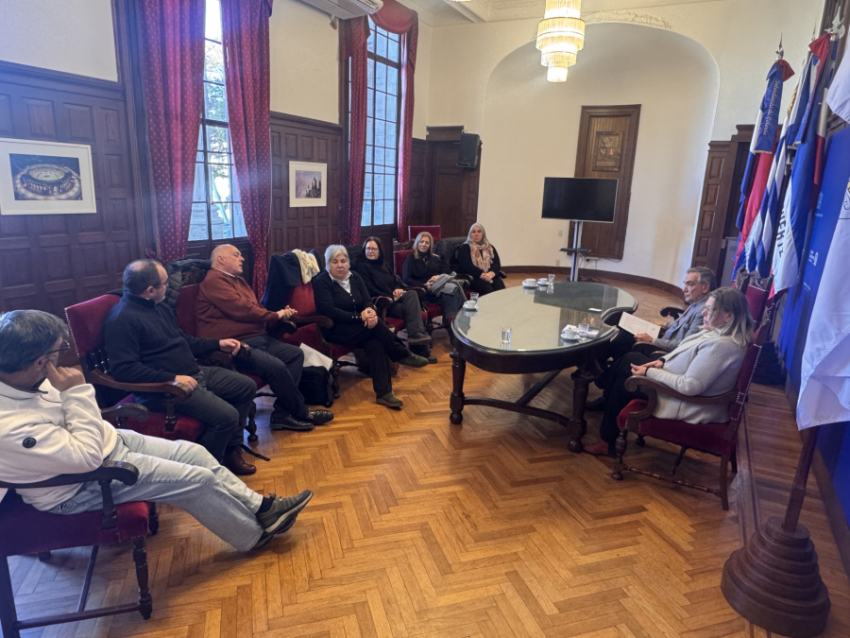 Intendente recibió a representantes de ICOMOS