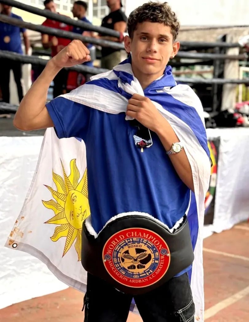 Con tan solo 17 años ya es un Campeón